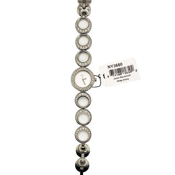DKNY Ladies Bracelet Silver Dial Silver Watch NY36